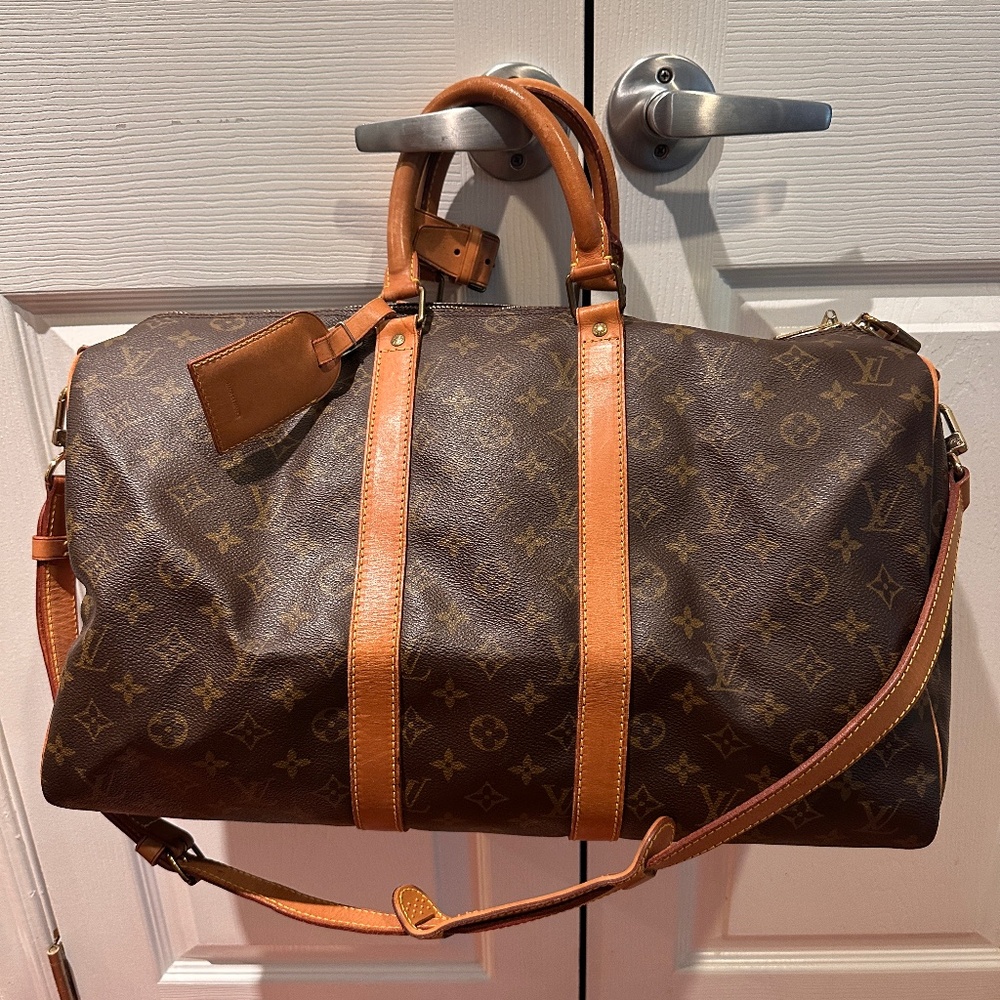 Authentic Louis Vuitton Keepall Bandoulier 45